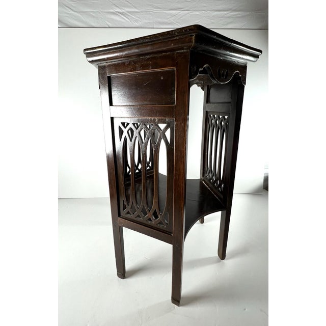 Early 20th Century Chinese Art Deco Hexagonal Table For Sale - Image 4 of 11