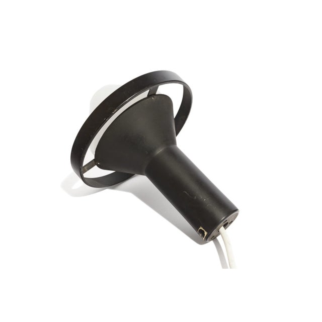 Black Vintage Pendant Lamp by Tapio Wirkkala for Idman, 1970s For Sale - Image 8 of 10