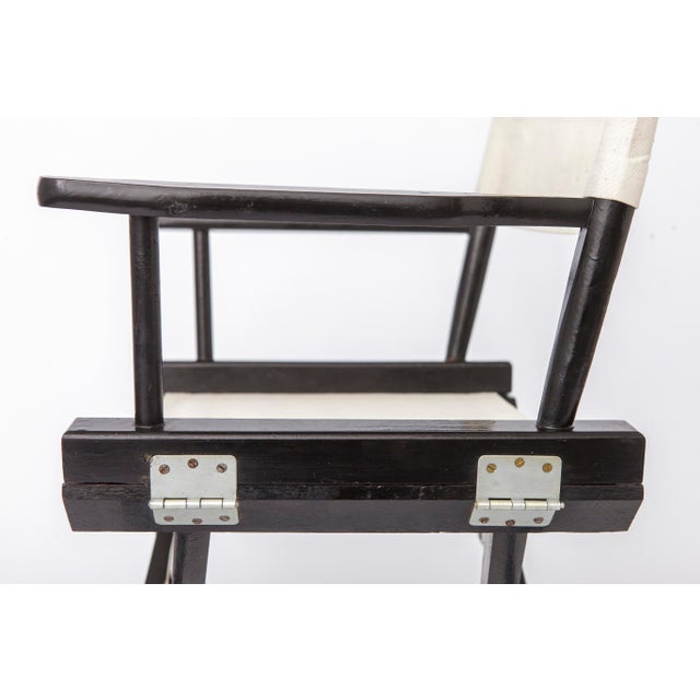 Vintage Directors Chairs in Beech, 1970s, Set of 2 For Sale - Image 9 of 11