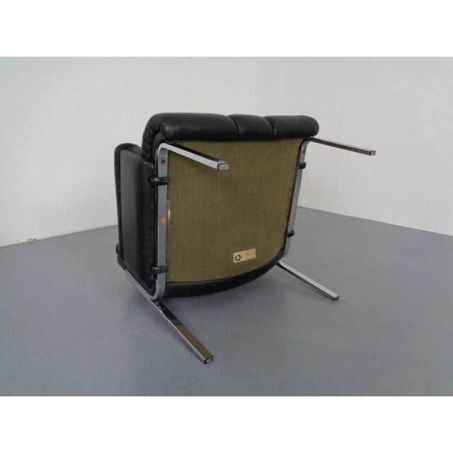 1200 Eurochairs & Tables by Hans Eichenberger for Girsberger, Switzerland, 1970s, Set of 8 For Sale - Image 12 of 13