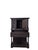 Black Antique French Gothic Revival Carved Oak Cabinet With Religious Figures For Sale - Image 8 of 8