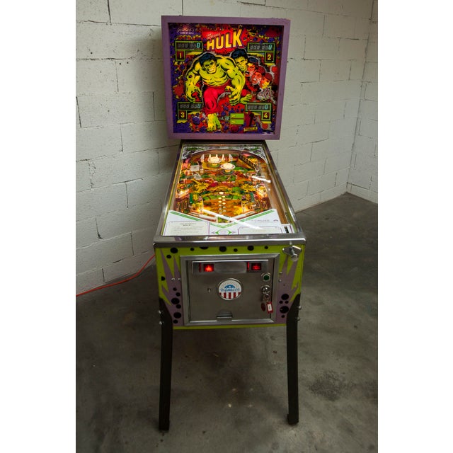 1970s The Incredible Hulk Flipper from Gottlieb Életronique, 1979 For Sale - Image 5 of 18