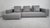 Antonio Citterio George L-Shaped Sectional in Mid-Grey Lambswool by Antonio Citterio for B&B Italia For Sale - Image 4 of 7