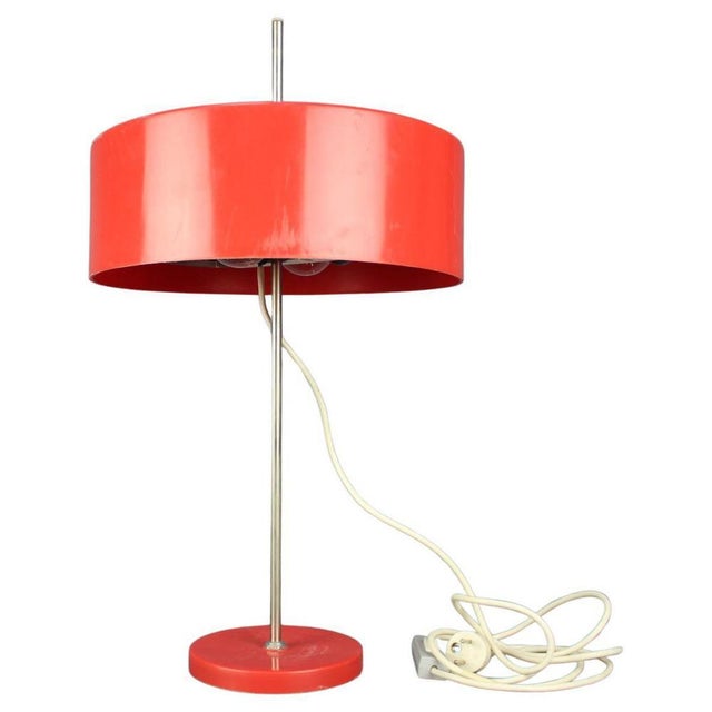 Mid-Century Modern Adjustable Table Lamp, Czechoslovakia, 1960s For Sale - Image 11 of 11