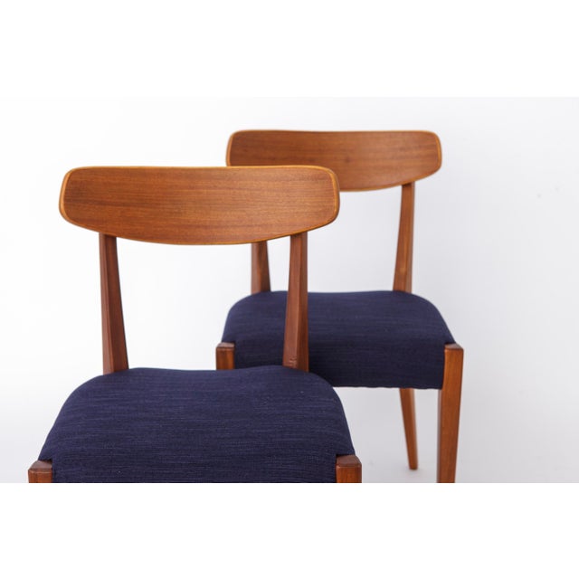 Vintage Danish Teak Chairs, 1960s, Set of 3 For Sale - Image 6 of 12