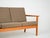 Wood Mid-Century Teak GE-265/3 Wollstoff Sofa by Hans J. Wegner for Getama, 1960s For Sale - Image 7 of 14
