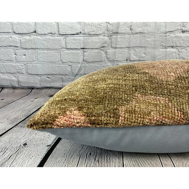 16 x 24 Rug Pillow Ottoman Luminex Turkish Pillow Cushion Cover For Sale - Image 4 of 4