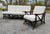 Mid-Century Modern 1960’s Boho Chic Coastal Ficks Reed / Far Horizons Style Bamboo Sofa & Lounge Chairs Set, Restored For Sale - Image 3 of 12