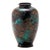 Early 20th Century Colorful Bronze Patina Japanese Vase For Sale