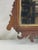 Antique Georgian Mahogany Mirror | Gilt Phoenix Crest, Hammered Gold Frame For Sale - Image 6 of 14