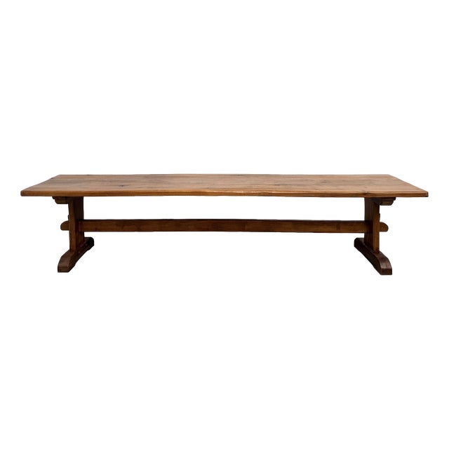 Antique Monastery Table in Oak, 1900 For Sale