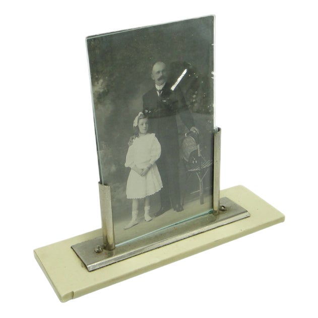 Art Deco Figurative Frame, Belgium, 1930s For Sale