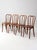 Set of Four Antique Great Northern Bentwood Dining Chairs For Sale - Image 4 of 15
