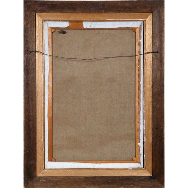 Sandu Liberman, Mother and Daughter, Oil on Canvas For Sale - Image 4 of 5