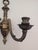 Vintage Pair of Brass Double Arm Wall Candle Scones - a Pair For Sale In Tampa - Image 6 of 12