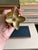 Brass Vintage Solid Brass Flower Match Holder and Toothpick Cup For Sale - Image 8 of 12