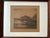 American Antique Signed Landscape Etching in Original Wood Frame, C. 1920 For Sale - Image 3 of 7