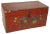 Large Wood Jewelry Box with Flowers Decor, England, 19th Century For Sale