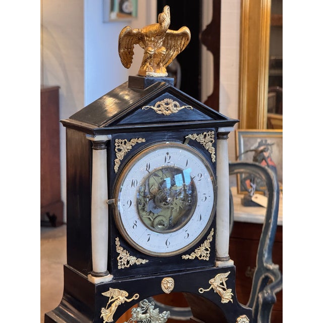 Mid 19th Century Austrian Clock Circa 1830 For Sale - Image 5 of 7