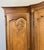 Vintage French Louis XVI Style Oak 4-Door Armoire For Sale - Image 5 of 11