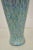 Ceramic Mid-Century Modern Ceramic Pottery Glazed Feather Pulled Purple Blue Vase For Sale - Image 7 of 11