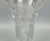 Vintage Anna Hutte Bleikristall Lead Crystal Etched Rose Vase-Germany-Bud-Floral For Sale - Image 6 of 10