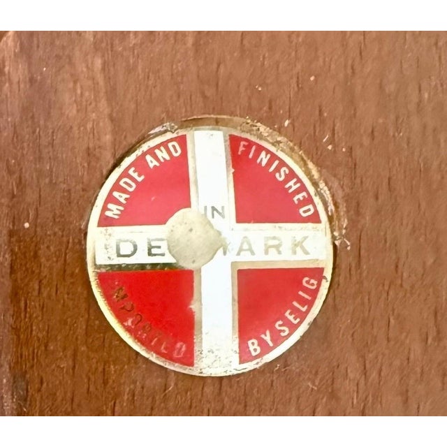 Mid-Century Danish Modern Poul Jensen Selig Walnut "Z" Arm Chairs - Set of 2 For Sale - Image 9 of 9