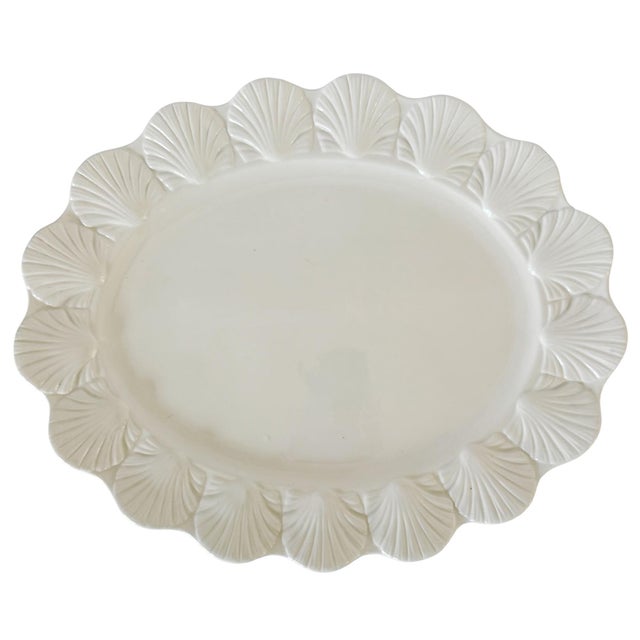 White 1970s Italian White Porcelain Conch Shell Tureen Set With Underplate & Ladle - 4 Pieces For Sale - Image 8 of 10