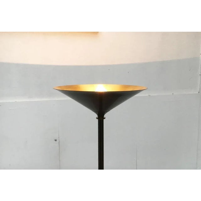 Postmodern Vintage Italian Postmodern Floor Lamp with Marble Foot For Sale - Image 3 of 18