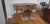Vintage Drexel Traditional Leather-Top Executive Desk and Cane-Back Chair Set For Sale - Image 13 of 18