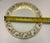 Early 20th Century Antique Empire Bavaria Art Nouveau Gilt 8” Cabinet Plate – Crown r.c. Mark, Circa 1920 For Sale - Image 5 of 5