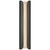 Anne-Marie Barton for Visual Comfort Signature Armise 29" Sconce in Matte Carbon with Nova Frost For Sale
