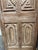 Mid-Century Modern Antique Hand-Carved Entry Double Doors for Interior or Exterior Use 80x30 For Sale - Image 3 of 7