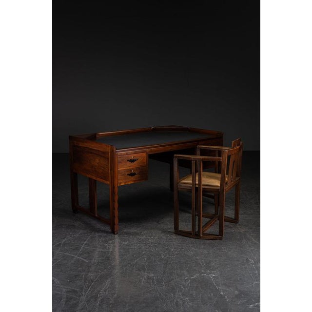 Amsterdam School Desk, 1920s For Sale - Image 3 of 18