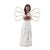Kenneth Ludwig Chicago Modern Angel Figurines withGold Metal Wings (Set of 6) For Sale - Image 4 of 7