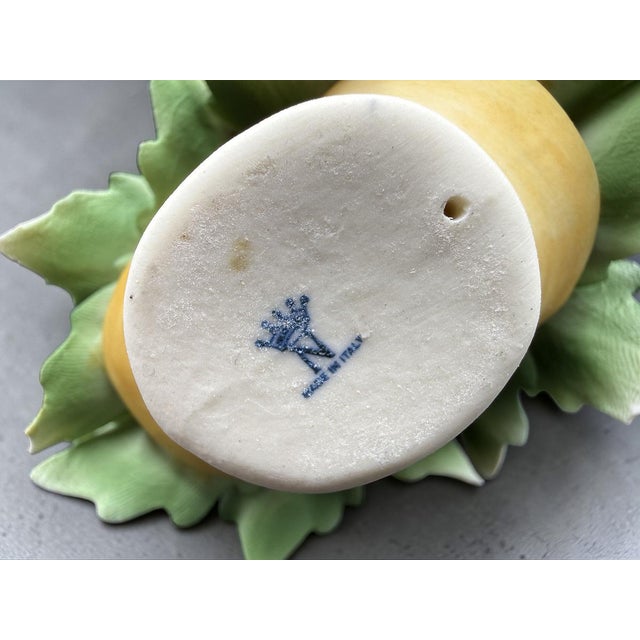 Basket of Roses in Porcelain from Capodimonte, 1970s For Sale - Image 9 of 13