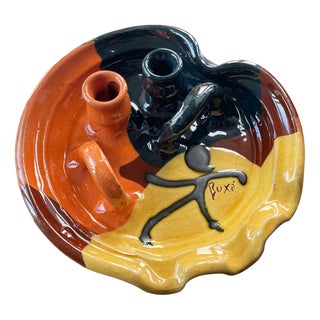 Thomas Buxo Ceramic Amsterdam Studio Tapas Dish For Sale