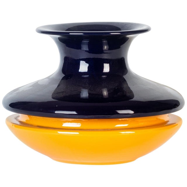 Ceramic Vintage Space Age Vase from Cermac, 1970s For Sale - Image 7 of 7