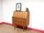 Mid Century Modern Vintage Teak Bureau Secretaire Desk by S Form Danish Style For Sale - Image 4 of 10