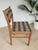 Mid-Century Modern Mid-Century Modern East German Beech Dining Chairs with Plaid Upholstery, 1980s, Set of 2 For Sale - Image 3 of 18