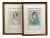 1870s Hand Colored Engravings of Female Heroines of Shakespeare - a Pair For Sale