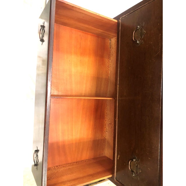 Antique Finch Fine Furniture Co Mohogany Tall Boy Dresser Chairish