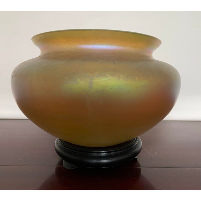 Art Nouveau Antique Loetz Bowl For Sale - Image 3 of 6
