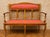 Art Nouveau Bench in Marquetry Fruitwood, 1890s For Sale - Image 6 of 6