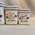 Vintage Portuguese Kitchen Canister Set Heavy Porcelain Handpainted Floral Motif - Set of 4 For Sale - Image 4 of 7