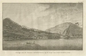 Captain Cook's Encampment in Australia, 1803, Print