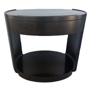 Baker Furniture Elliptical Side Table For Sale