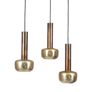 Vl56″ Lamp in Brass by Vilhelm Lauritzen for Louis Poulsen, Denmark, 1950s For Sale