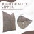 Rustic Indoor Pillow Covers Hand Block Printed Thick Linen 26x26 Inch- Rohini For Sale - Image 3 of 5