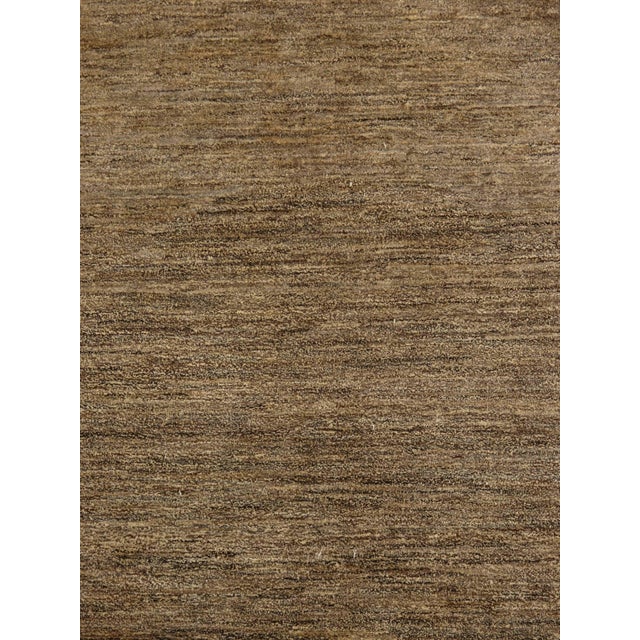 Contemporary Vintage Hand-Knotted Gabbeh Rug 7'10" X 10'2" For Sale - Image 3 of 4